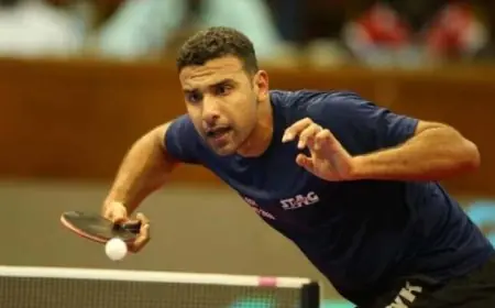 اللجنة الأولمبية تفرض عقوبات قاسية على عمر عصر ومحمود أشرف عقب أحداث بطولة إفريقيا لتنس الطاولة