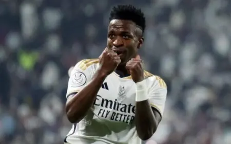 فينيسيوس يتقدم باعتذار رسمي بعد تأثره بالعواطف في الكلاسيكو