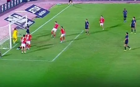 الأهلي يحقق التعادل مع بتروجت في الدوري المصري هدف رائع بالفيديو