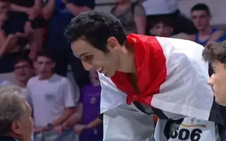 سيف عيسى يحقق إنجازا تاريخيا بتتويجه بذهبية بطولة العالم للتايكوندو في الصين