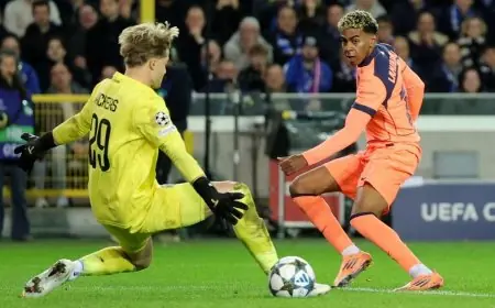 تعادل مثير بين برشلونة وكلوب بروج في منافسات دوري أبطال أوروبا 2023