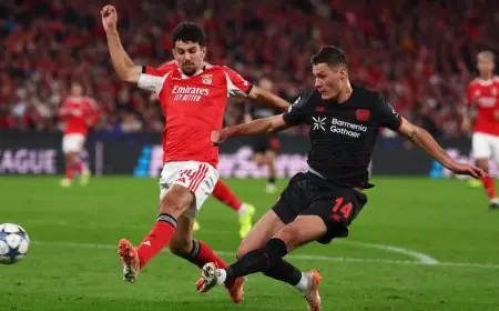 باير ليفركوزن يثأر لبنفيكا ويضاعف معاناة مورينيو