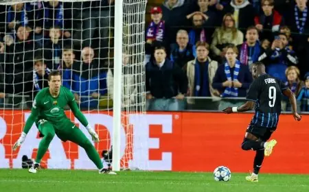 تجربة مؤلمة لحارس برشلونة تشيزني تتحول إلى ليلة كارثية للنسيان