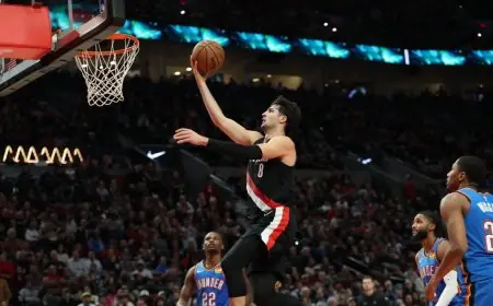 تريل بليزرز يحقق انتصارًا مدويًا على ثاندر ويُسقطه في فخ الخسارة الأولى لهذا الموسم في NBA