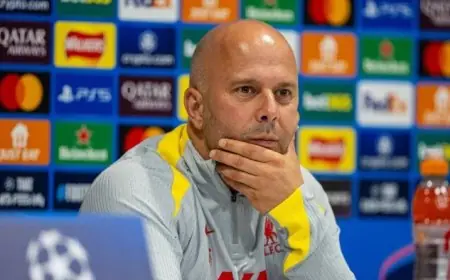 سلوت يبرر خياراته بعد خروج فريقه من كأس رابطة الأندية الإنجليزية أمام كريستال بالاس