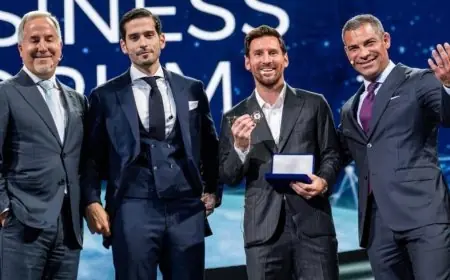 ميسي يحصل على مفتاح مدينة ميامي ويقدم ردًا غير مباشر على رونالدو