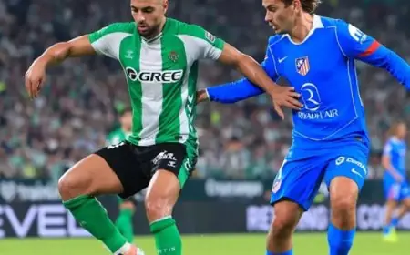 أتلتيكو مدريد يتألق ويضمن مقعده في المربع الذهبى للدورى الإسبانى بفوز ساحق على ريال بيتيس