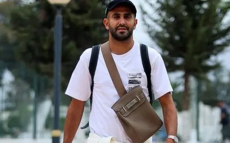 حسام عوار ورياض محرز يقودان تشكيلة الجزائر في مواجهة ودية مثيرة ضد السعودية