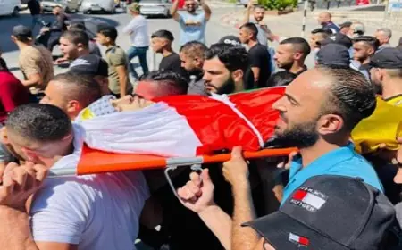استشهاد فلسطيني بنيران مسيرة للاحتلال في بلدة بني سهيلا جنوب غزة