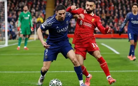 محمد صلاح وأشرف حكيمي وجمهور العراق يتنافسون على جائزة ذا بيست 2023