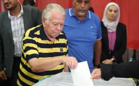 حسن حمدي يشارك في انتخابات الأهلي ويدلي بصوته في فيديو مميز