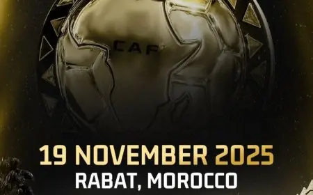 الرباط تستعد لاستضافة احتفالية جوائز الاتحاد الإفريقي لكرة القدم يوم 19 نوفمبر