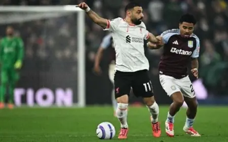 ليفربول يسعى لكسر لعنة النتائج السيئة أمام أستون فيلا في الدوري الإنجليزي