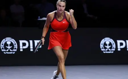 سابالينكا تتأهل للنهائي في الرياض وتواجه ريباكينا في البطولة الختامية