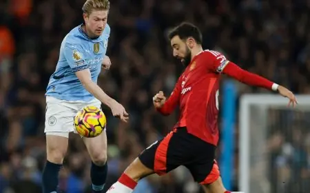 صلاح يتصدر قائمة الأسيست في الدوري ويحصد اللقب من برونو ودي بروين بالأرقام