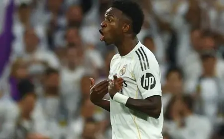 فينيسيوس يواجه تحدياً صعباً في أول ظهور له مع ريال مدريد