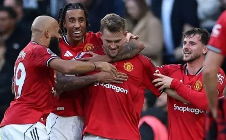 فيرغي تايم ينقذ مانشستر يونايتد في نهاية مجنونة للمباراة