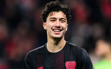 إبراهيم مازا يتألق بتسجيل ثنائية ويقود ليفركوزن نحو انتصار كبير