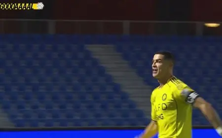شاهد ملخص وأهداف مباراة النصر ونيوم في دوري روشن السعودي بفوز النصر 3-1