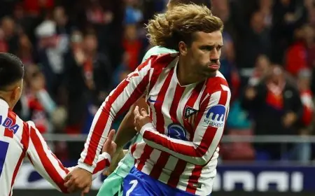 أنطوان غريزمان يسجل رقماً تاريخياً ويحفز أتلتيكو مدريد للضغط على برشلونة