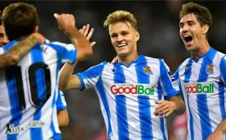 ريال سوسيداد يحقق انتصارًا مثيرًا على أتلتيك بيلباو 3 – 2 في قمة الدوري الإسباني