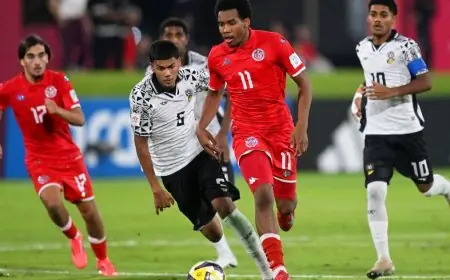 بلجيكا تتغلب على تونس وتبقي حلم التأهل للدور الثاني في كأس العالم تحت 17 عاماً قائماً