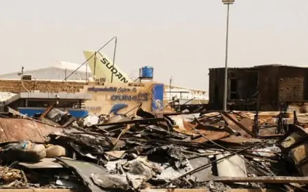 مسيرات الدعم السريع تواصل هجومها على مطار الخرطوم لليوم الرابع على التوالي