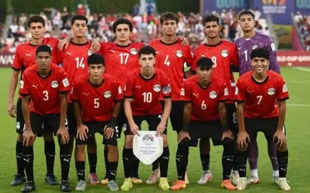 موعد مباراة مصر ضد إنجلترا في كأس العالم للناشئين بعد التأهل الرسمي
