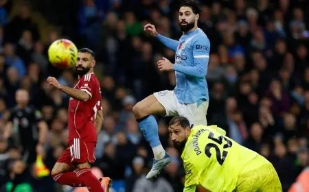 بعد انقطاع طويل للسلسلة تعرف على عدد أهداف محمد صلاح ضد مانشستر سيتي