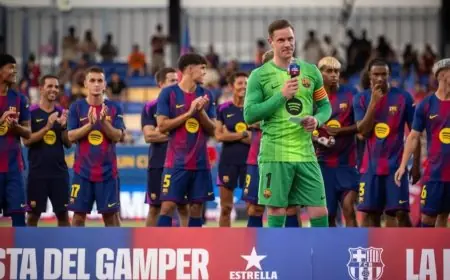 مدرب ألمانيا ناغلسمان يكشف رأيه في الحارس تير شتيغن