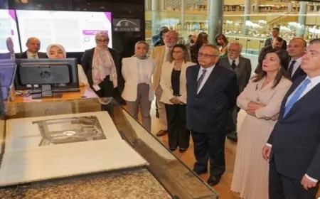 رئيس كرواتيا يزور مكتبة الإسكندرية ويؤكد أن المتحف المصري الكبير رمز الحضارة