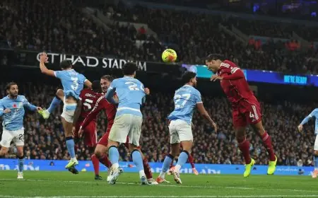 ليفربول يتقدم بشكوى للجنة الحكام حول إلغاء هدف فيرجيل فان دايك ضد مانشستر سيتي