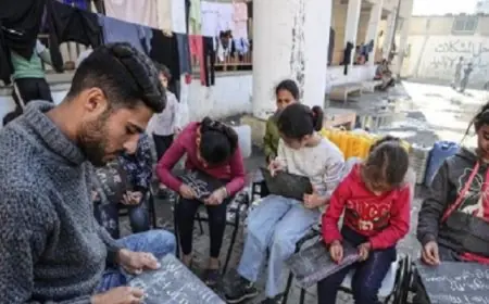 تحذيرات من اليونيسف تنذر بضياع جيل كامل بسبب انهيار التعليم في غزة