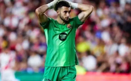 برشلونة يعلن عن موعد عودة خوان جارسيا من الإصابة وترقب جماهيري كبير