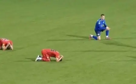 وفاة مفاجئة لمدرب خلال مباراة في الدوري الصربي تثير صدمة الجميع