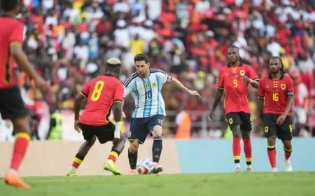 ليونيل ميسي يحقق إنجاز جديد بتسجيله ضد أنغولا ويقترب من 1300 مساهمة رائعة