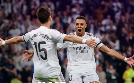 مبابي يتألق في هجوم ريال مدريد ضد ليفربول في دوري أبطال أوروبا