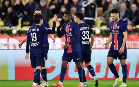 تشكيل فريق باريس سان جيرمان لمواجهة بايرن ميونخ في دوري أبطال أوروبا بقيادة ديمبلي في الهجوم
