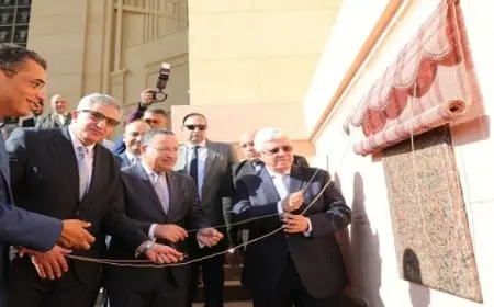 افتتاح المرحلة الأولى من مشروع ترميم وتحديث مباني كلية الهندسة بجامعة الإسكندرية تحت رعاية وزير التعليم العالي