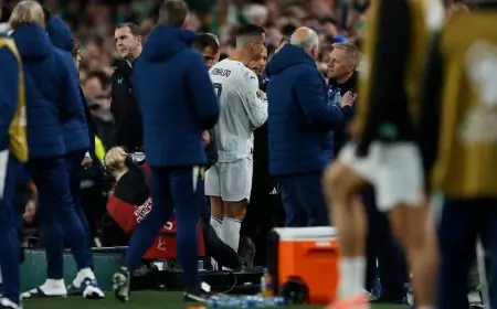 رحيل رونالدو من معسكر البرتغال وتأثيره على احتفال التأهل لكأس العالم