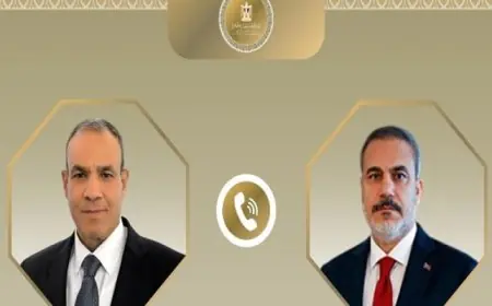 وزير الخارجية ونظيره التركي يؤكدان ضرورة تثبيت الاتفاق وتحقيق التهدئة في قطاع غزة