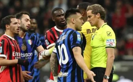 تابع مباراة ميلان ضد إنتر ميلان في الدوري الإيطالي اليوم مباشر