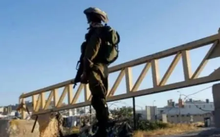 الاحتلال الإسرائيلي يفرض إغلاق بوابة عطارة ويقيم حاجزا عسكريا شمال رام الله