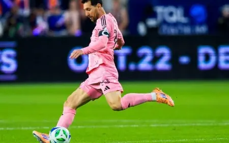 ميسي يتألق بتسجيله وصناعته 3 أهداف ويقود ميامي إلى نهائي المنطقة الشرقية