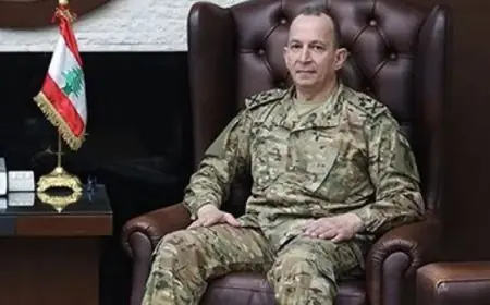 قائد الجيش اللبناني يؤكد تقدم خطة الجنوب اللبناني حسب الجدول الزمني المحدد