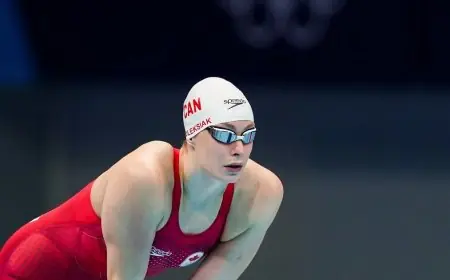 إيقاف السباحة الكندية أوليكسياك لمدة عامين نتيجة انتهاك قواعد المنشطات