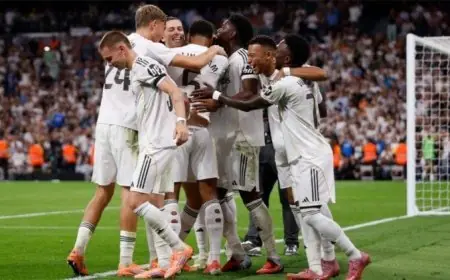 ريال مدريد يعلن عن قائمة لاعبيه لمواجهة أولمبياكوس في دوري أبطال أوروبا مع غياب كورتوا وهويسن