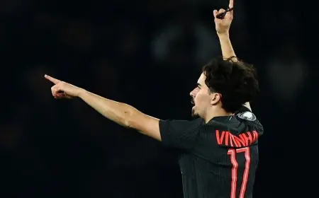 فيتينا يتألق في مهرجان الأهداف ويقود سان جيرمان للانتصار الساحق على توتنهام