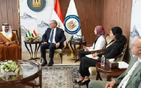 وزير البترول يبحث سبل تعزيز التعاون مع سفير الإمارات في مجال الطاقة