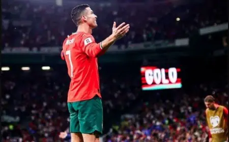 رونالدو يحتفل بقرار فيفا الذي يضمن مشاركته في بداية مونديال 2026